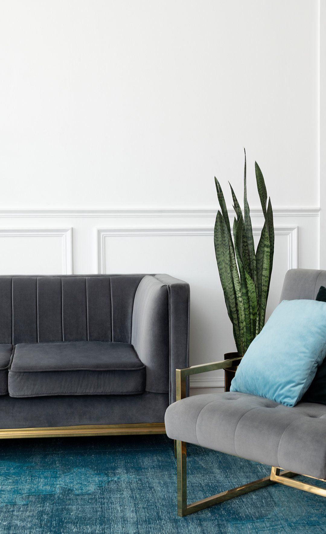 A bright, well-furnished living room
